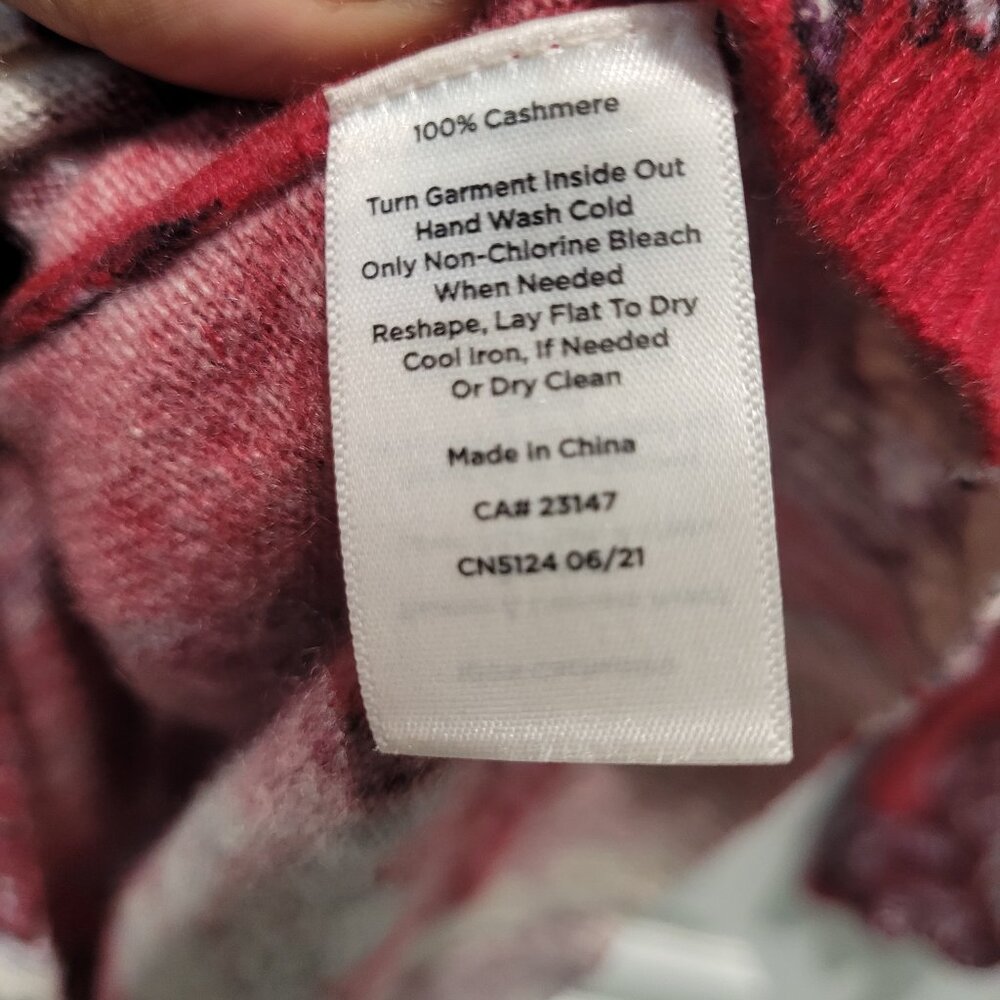 Talbots 100% Cashmere Sweater - Picture 2 of 4